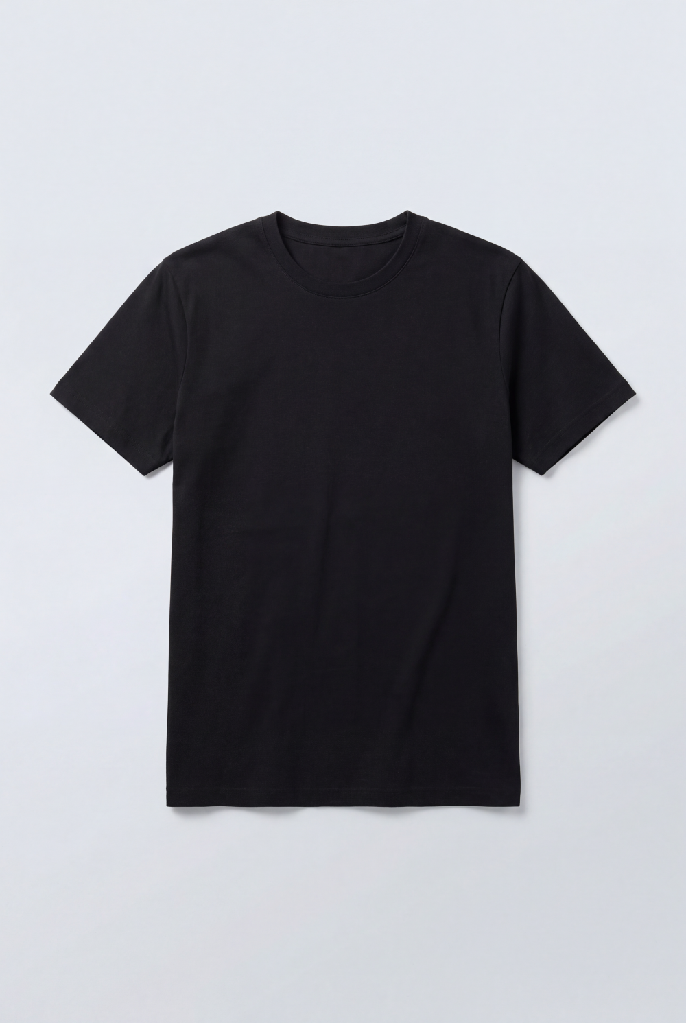 Men’s Small Sleeve Logo Detail Plain T-Shirt