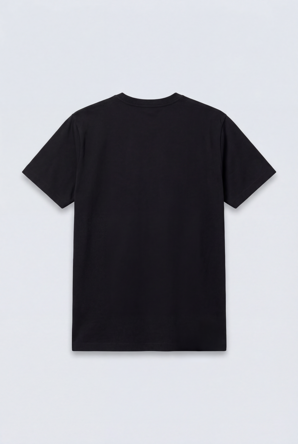 Men’s Small Sleeve Logo Detail Plain T-Shirt