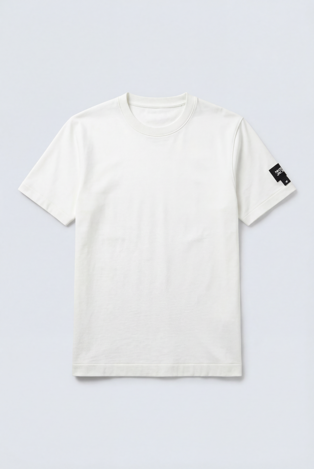 Men’s Small Sleeve Logo Detail Plain T-Shirt