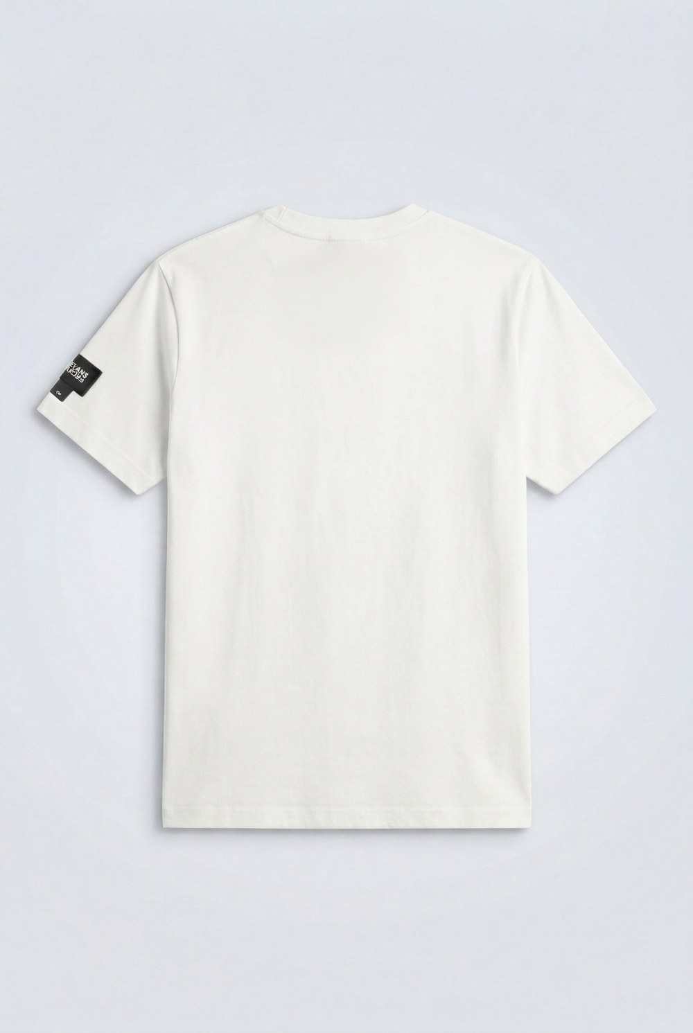 Men’s Small Sleeve Logo Detail Plain T-Shirt