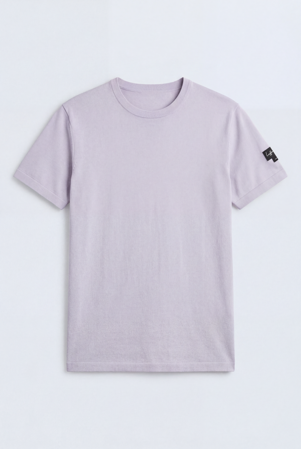 Men’s Small Sleeve Logo Detail Plain T-Shirt