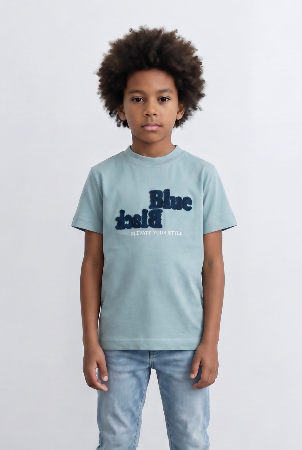 Boy's Blue Label Graphic T-Shirt Everyday Style