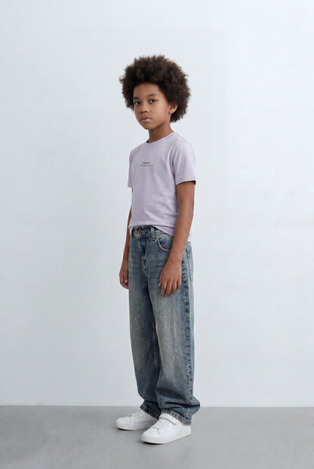 Boy's Passion Back Print T-Shirt Oversize Fit Everyday Style