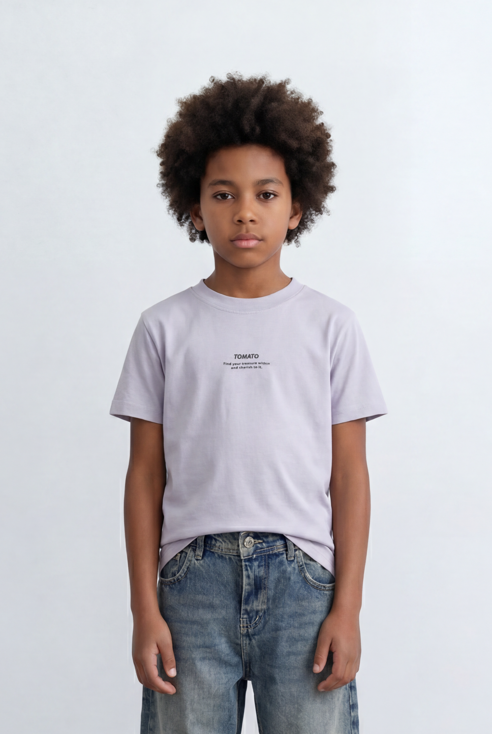 Boy's Passion Back Print T-Shirt Oversize Fit Everyday Style
