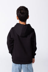 Plain Slim Fit Boys Hoodie