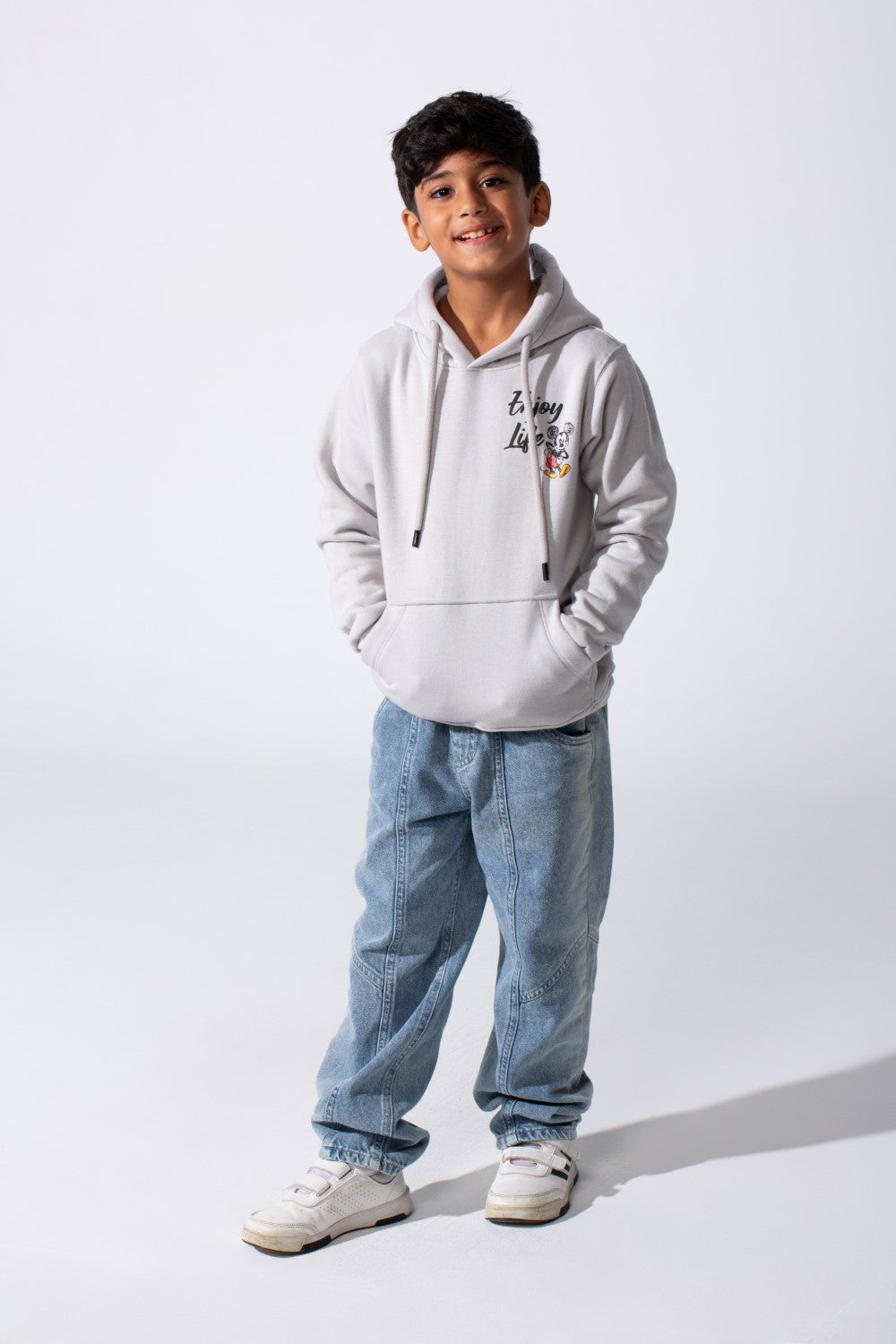 Slim Fit Boys Hoodie Melton