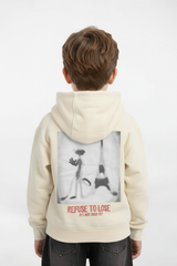 Boy's Melton Hoodie Regular Fit