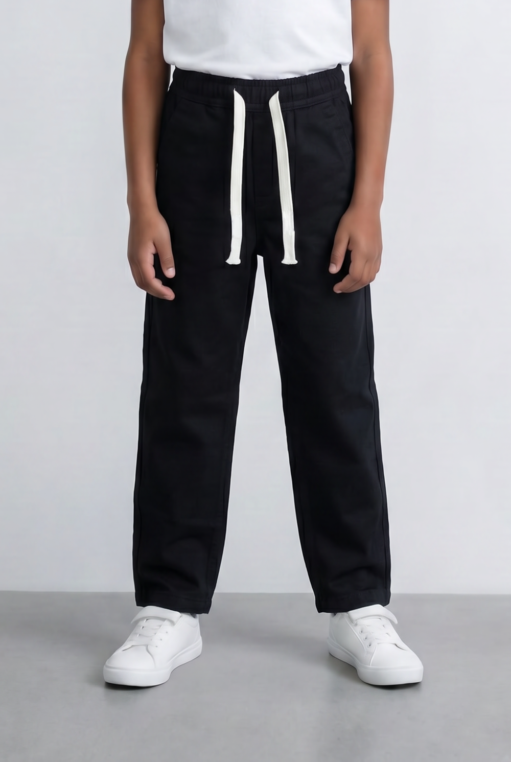 Boy's Pants With Elastic Waistband