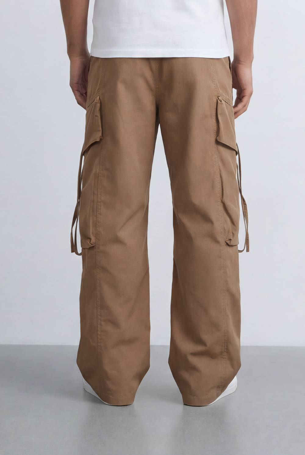 Men’s Utility Cargo Pants Waterproof Flap Pockets