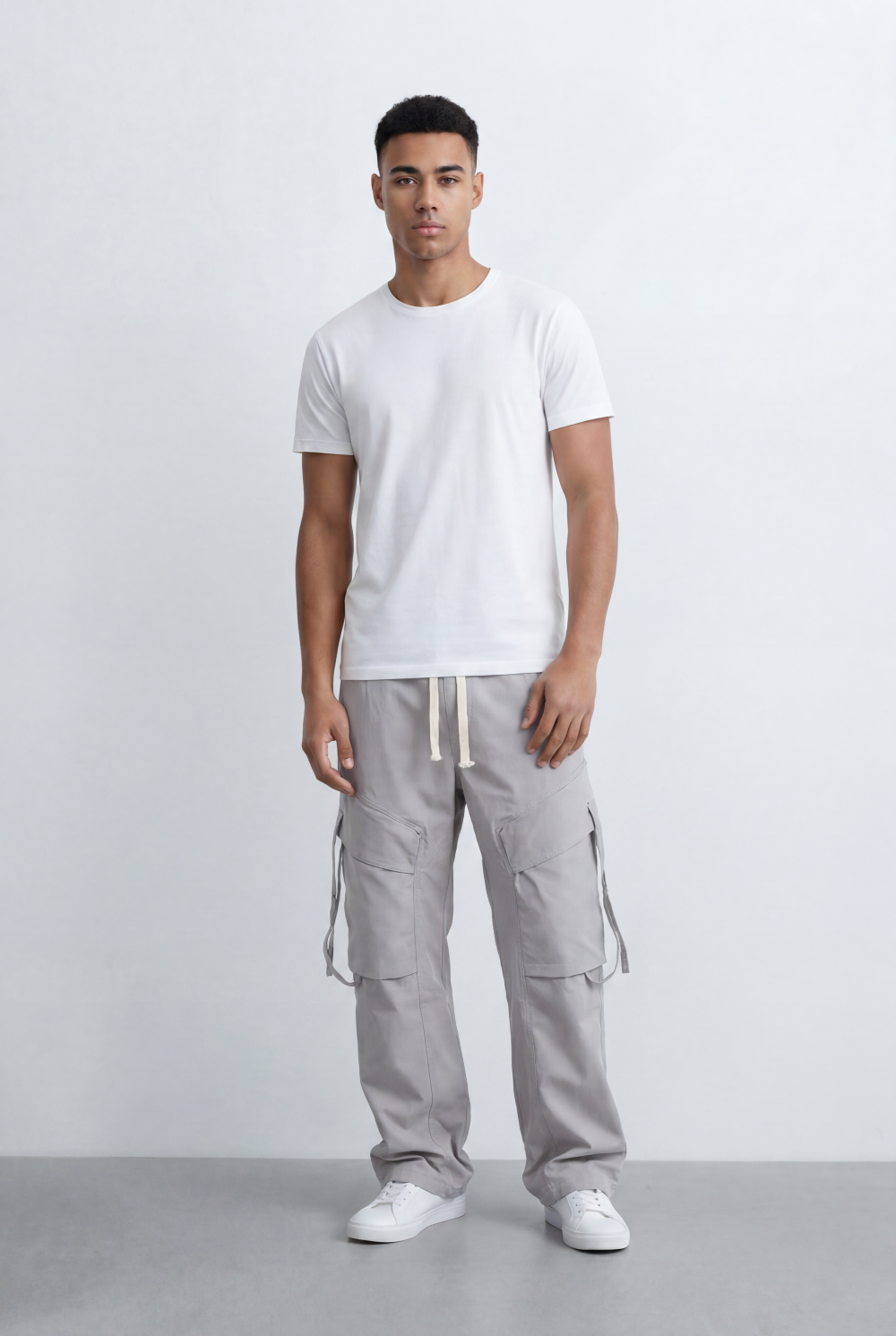 Men’s Utility Cargo Pants Waterproof Flap Pockets