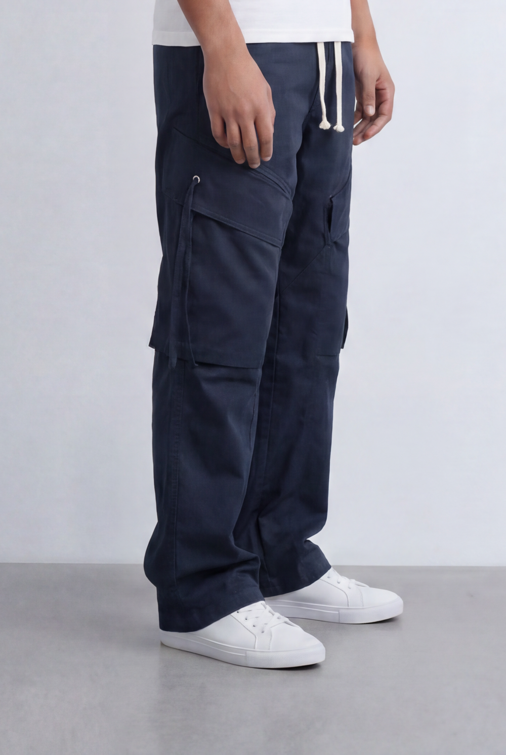 Men’s Utility Cargo Pants Waterproof Flap Pockets