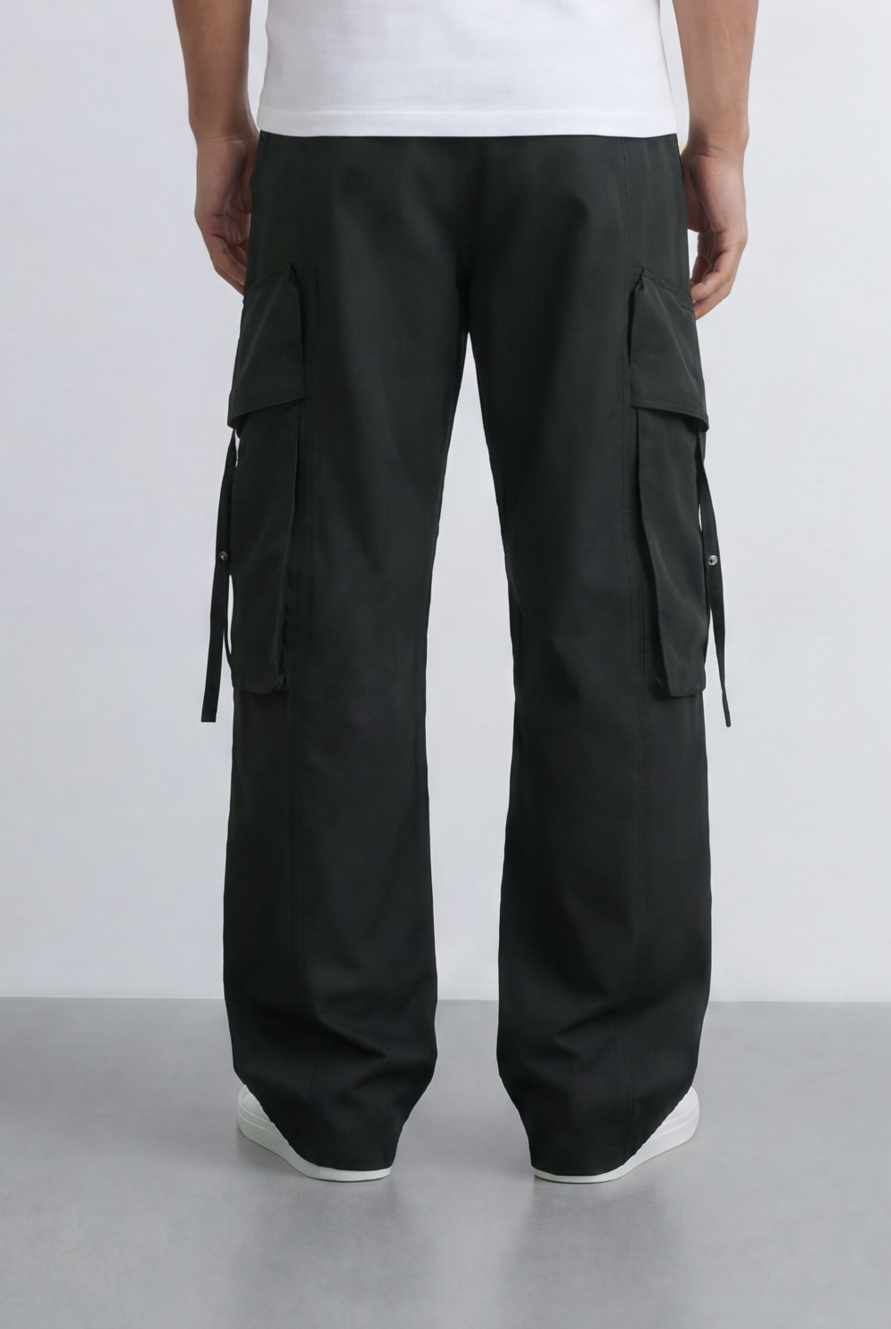 Men’s Utility Cargo Pants Waterproof Flap Pockets