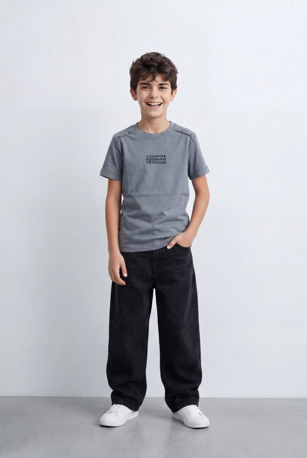 Boy's T-Shirt Shoulder Seam Details