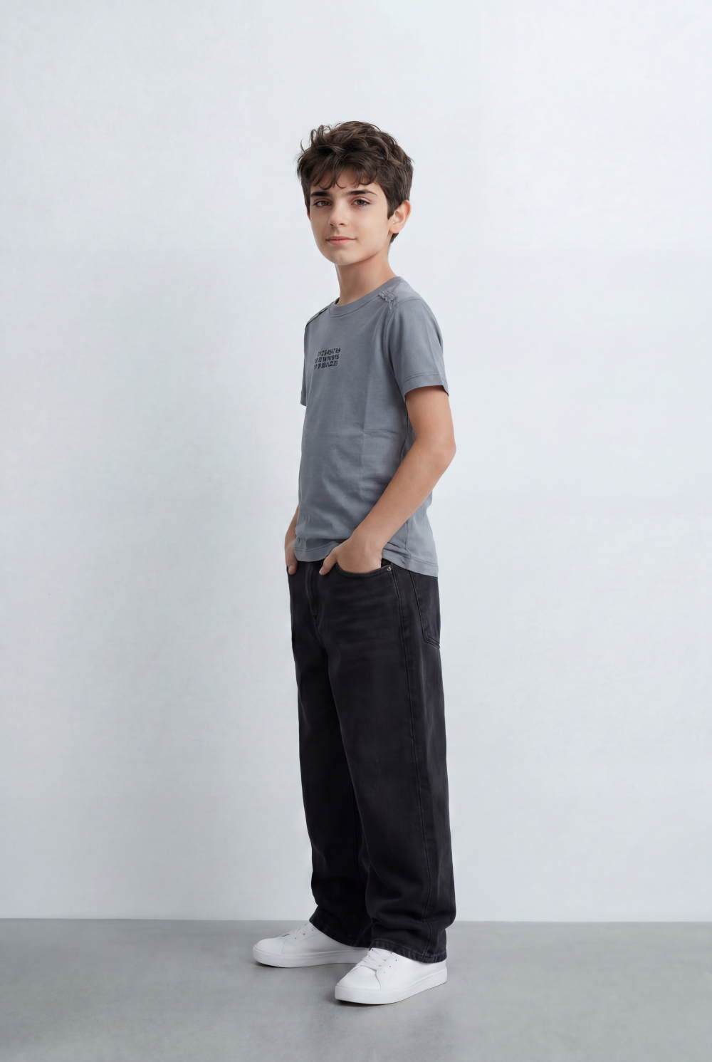 Boy's T-Shirt Shoulder Seam Details