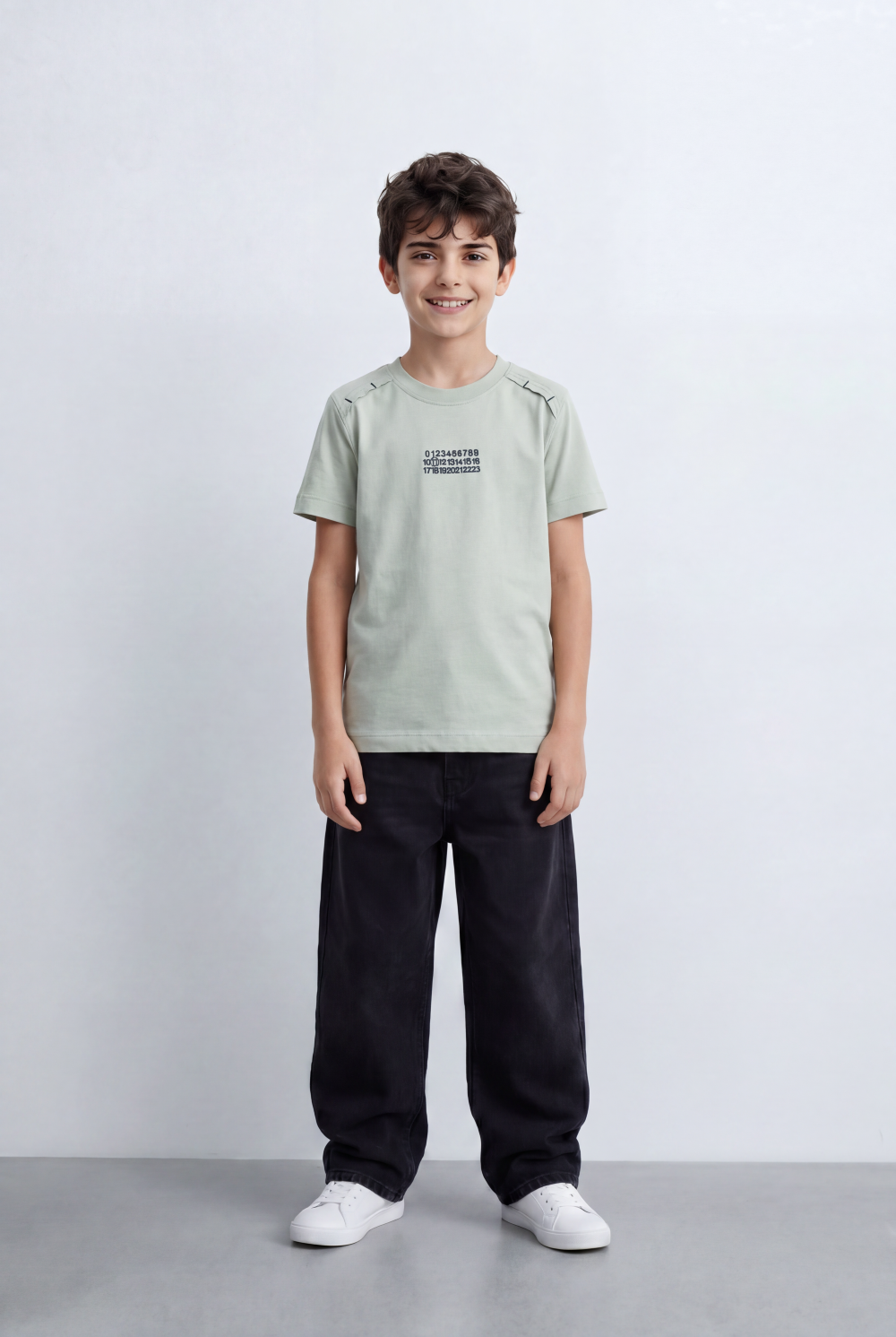 Boy's T-Shirt Shoulder Seam Details