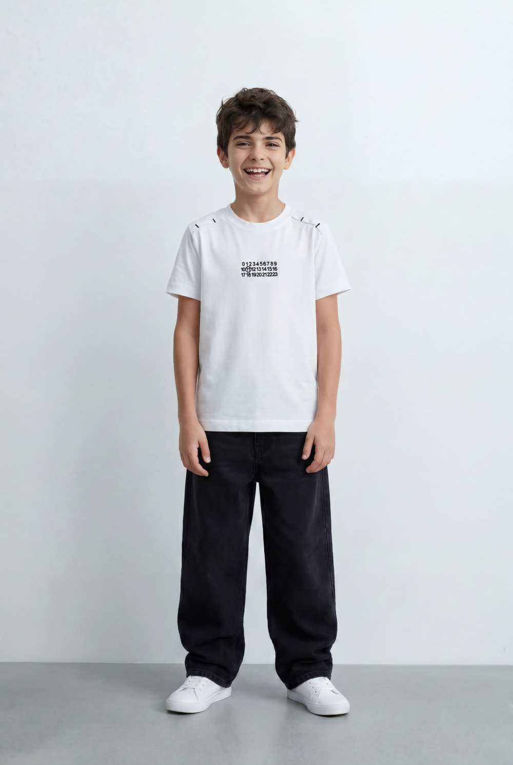 Boy's T-Shirt Shoulder Seam Details