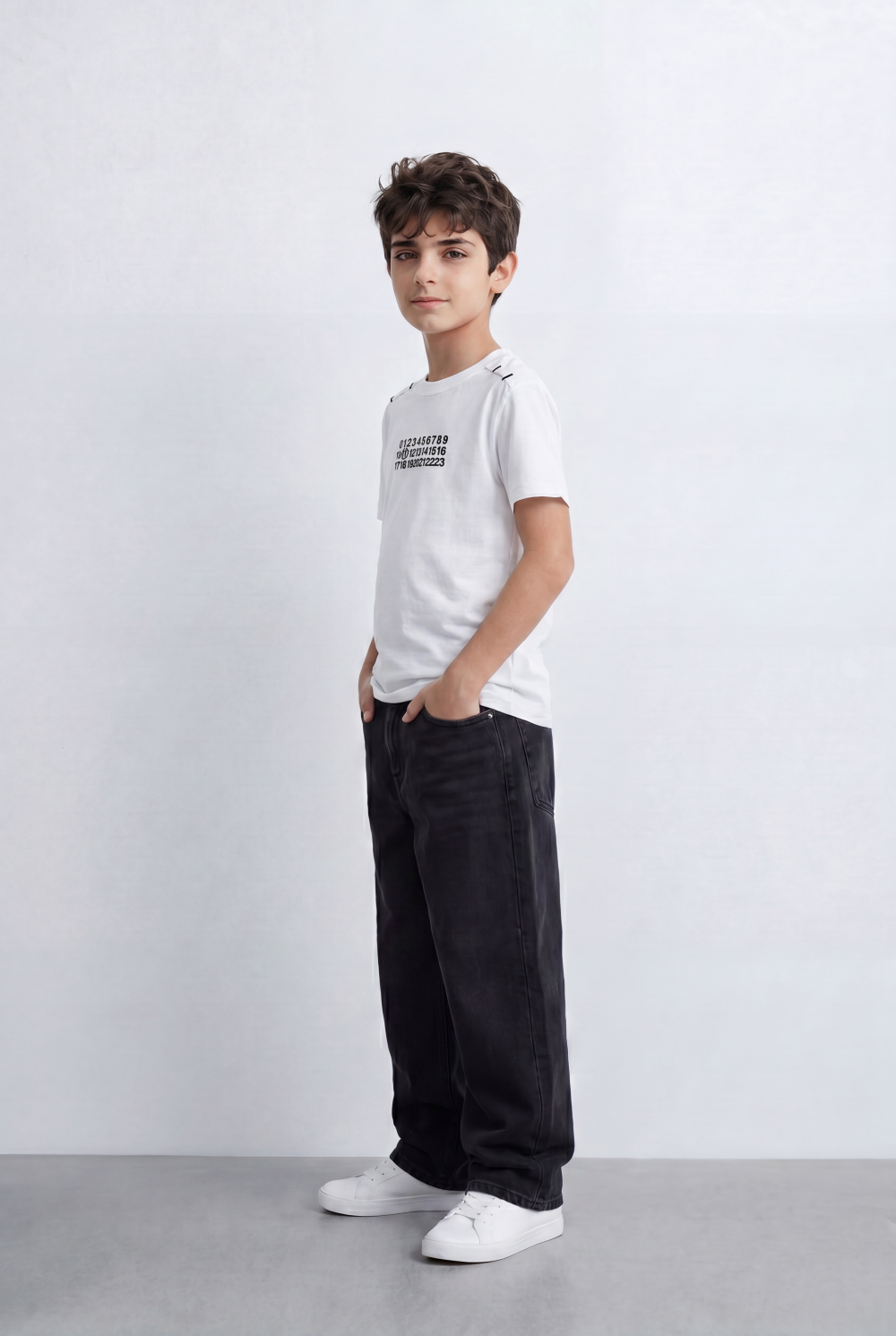 Boy's T-Shirt Shoulder Seam Details