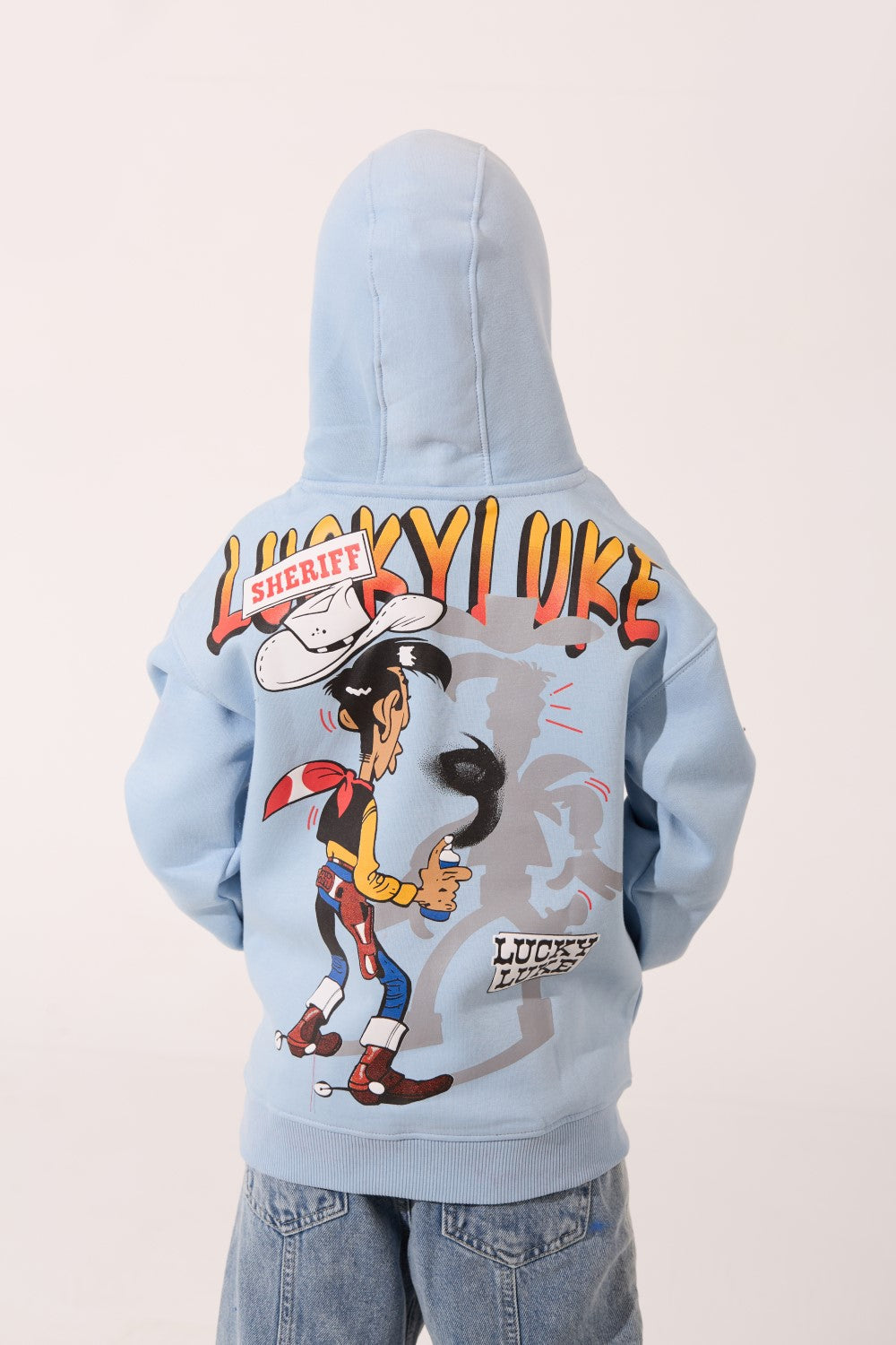 Oversized Graphic Boy's Hoodie