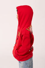 Oversized Graphic Boy's Hoodie