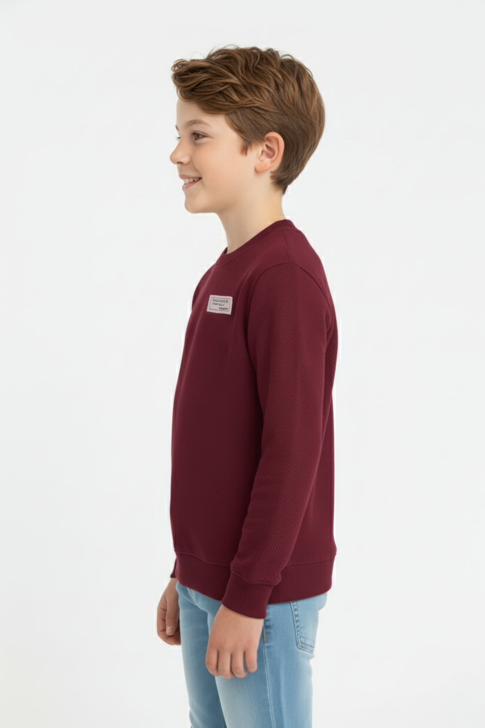 Graphic Oversized Boy's Sweatshirt