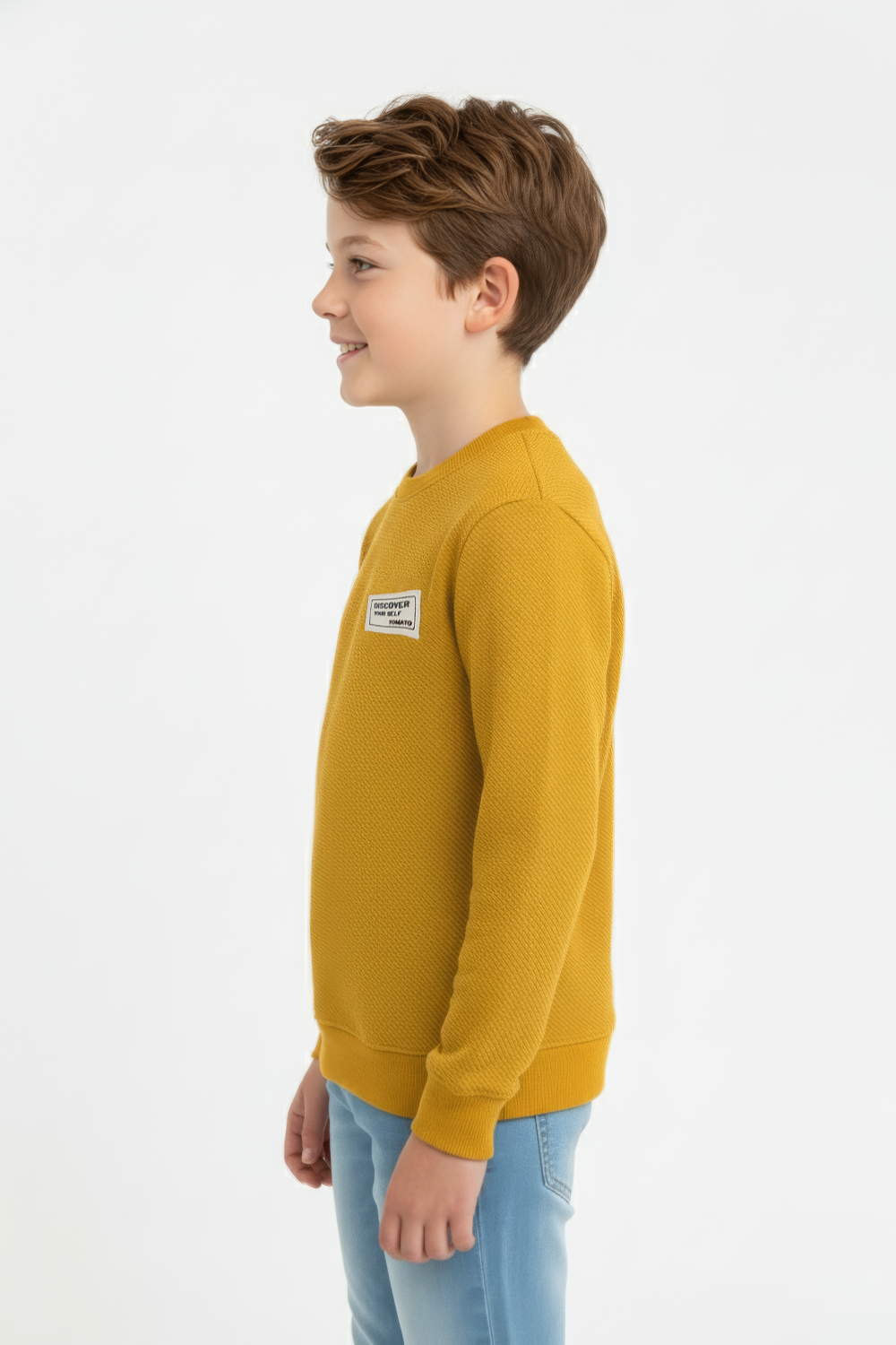 Graphic Oversized Boy's Sweatshirt