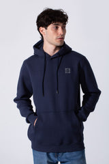 Kangaroo Pocket Slim Fit Plain Men Hoodie