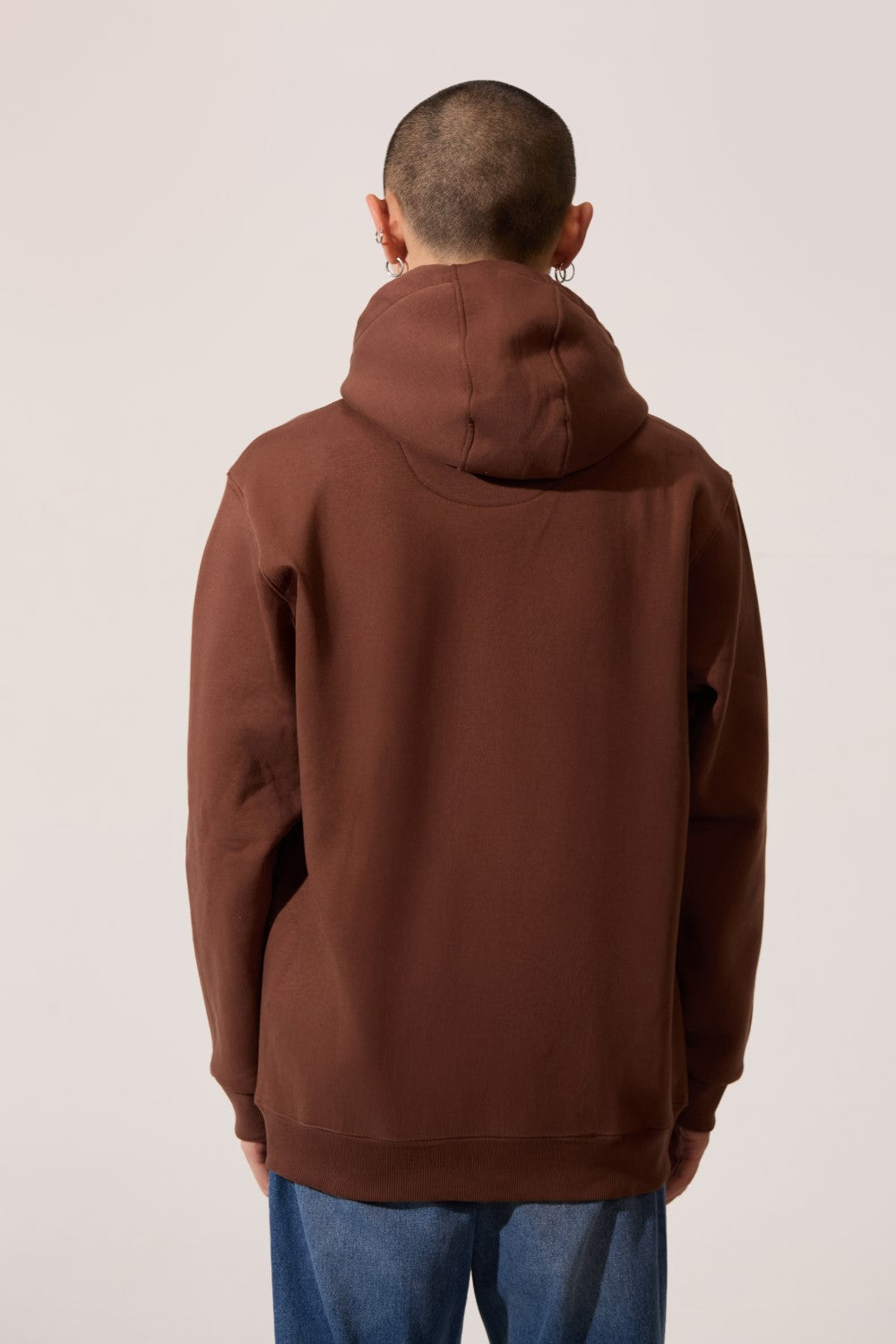Men’s Full Zip Hoodie Split Kangaroo Pocket