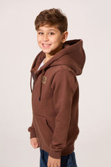 Tomato Zip-Up Boys Hoodie