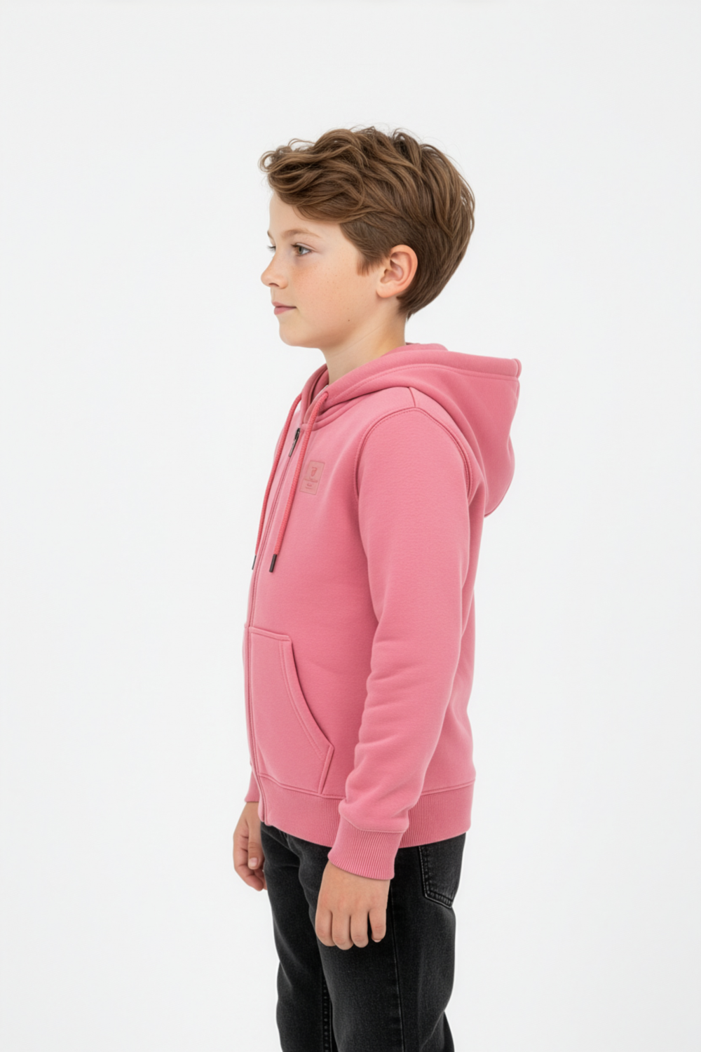 Zip-Up Slim Fit Boy's Hoodie Melton