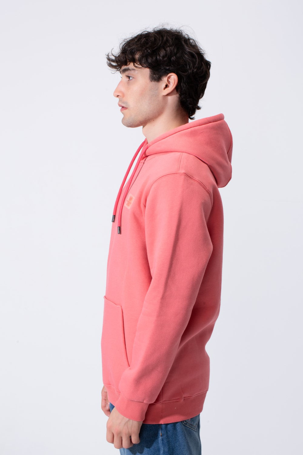 Plain Slim Fit Men Hoodie