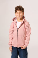 Full Zipper Slim Fit Milton Boys Hoodie