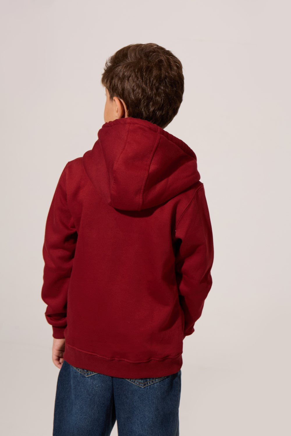 Full Zipper Slim Fit Milton Boys Hoodie