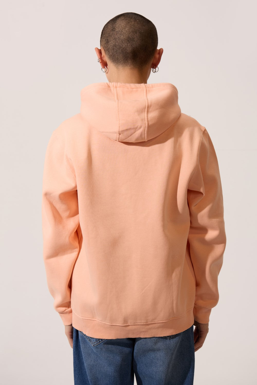 Men’s Full Zip Hoodie Draw Cord Hood