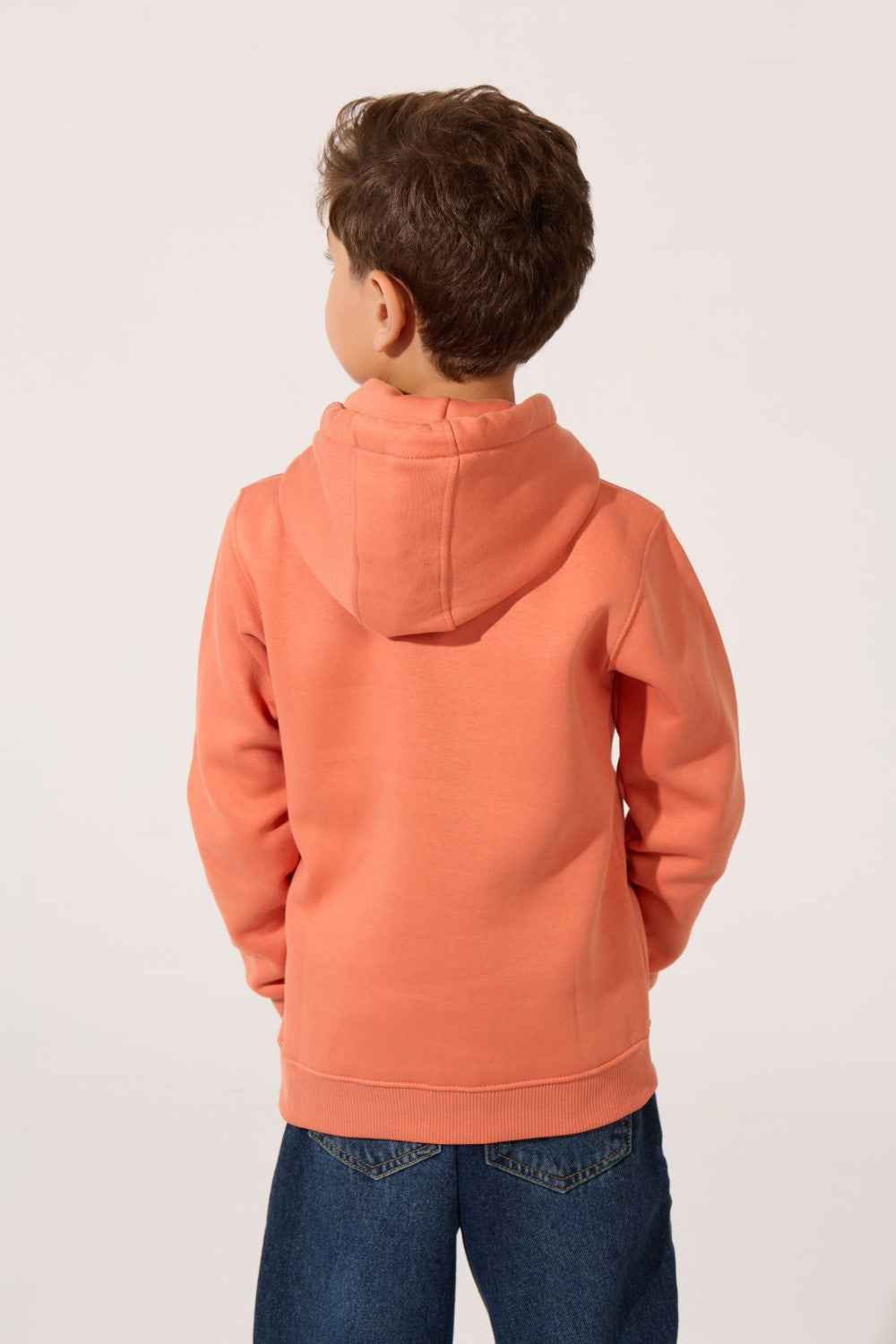 Basic Tomato Milton Slim Fit Long Sleeves Boys Hoodie