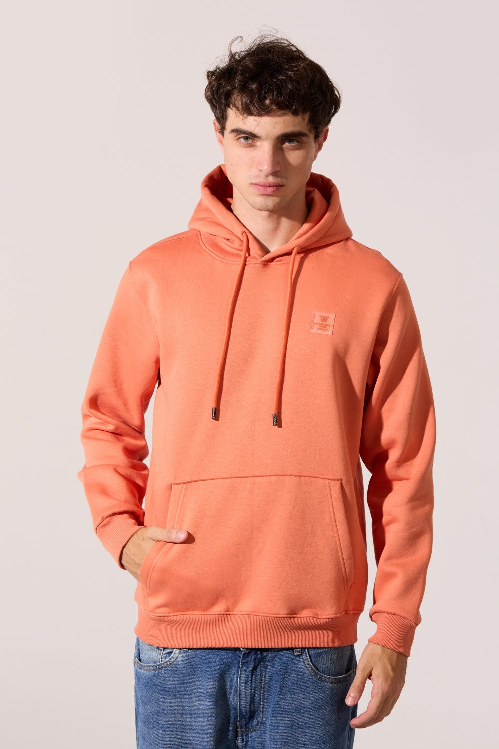 Kangaroo Pocket Men Hoodie Slim Fit