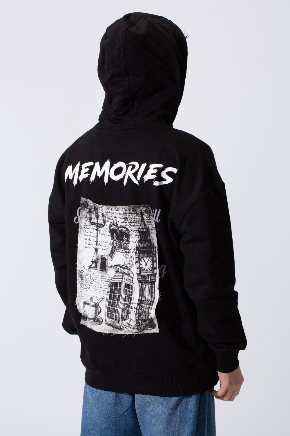 Regular Fit Men Hoodie