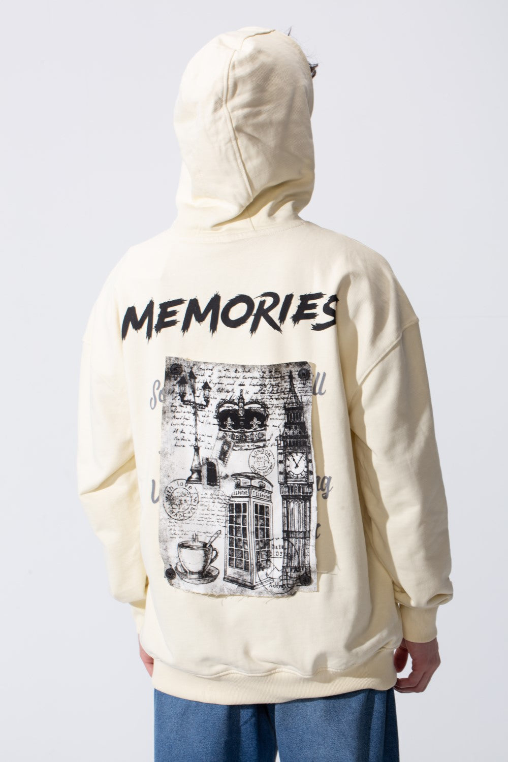 Regular Fit Men Hoodie