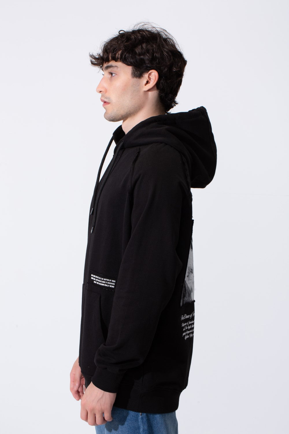 Vintage Graphic Men Hoodie