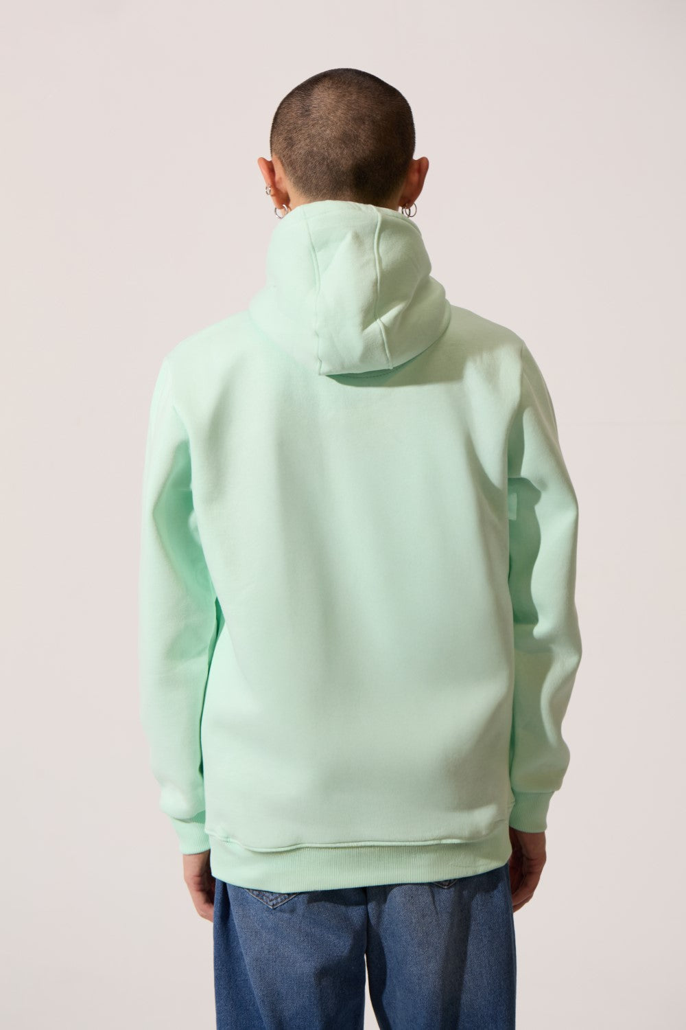 Basic Long Sleeves Slim Fit Men Hoodie