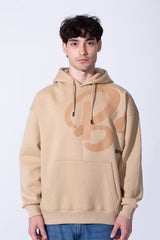 Oversized Men Hoodie Melton