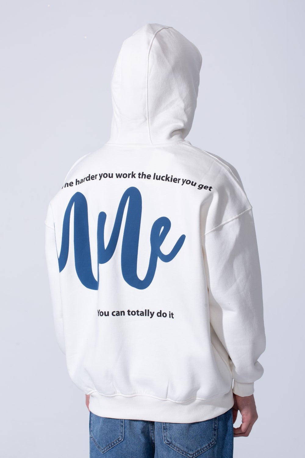 Oversized Men Hoodie Melton