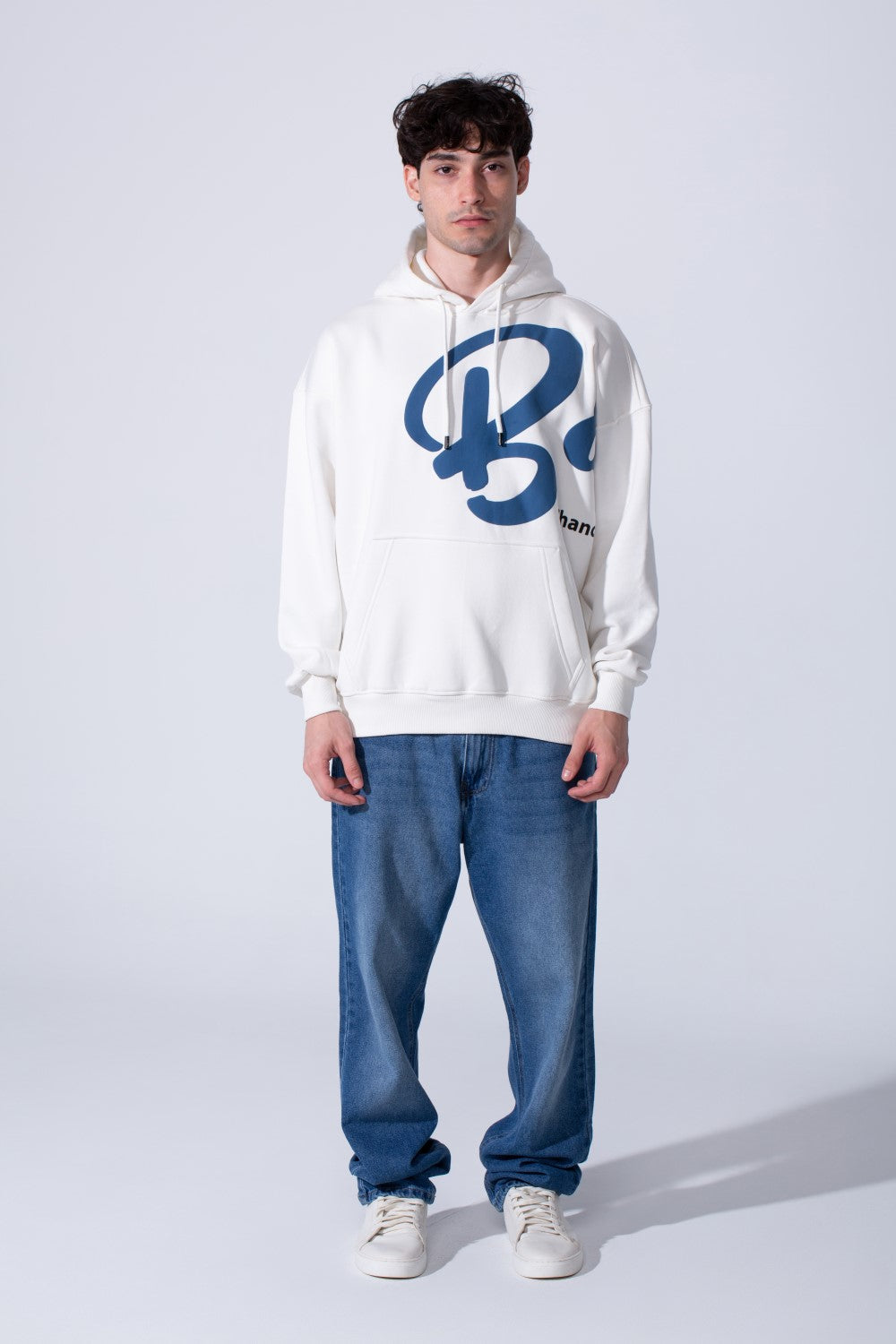 Oversized Men Hoodie Melton