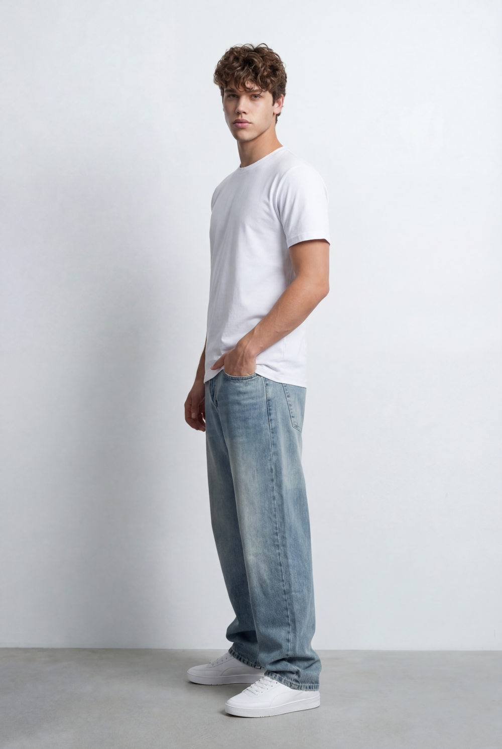 Men’s Core Essential T-Shirt Clean Blank Design