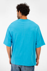 Men’s Oversized Front Bold Logo T-Shirt