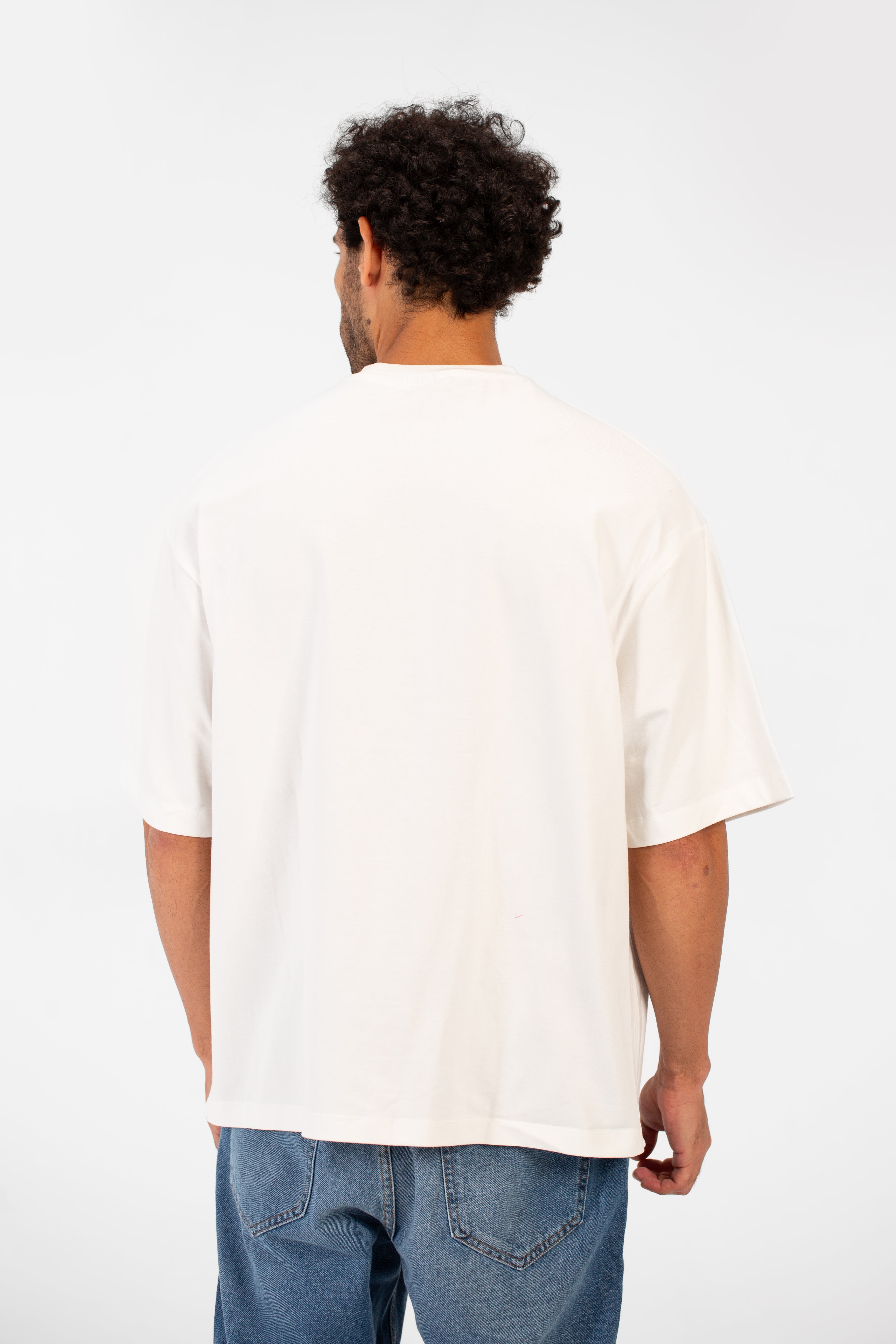Men’s Oversized Front Bold Logo T-Shirt