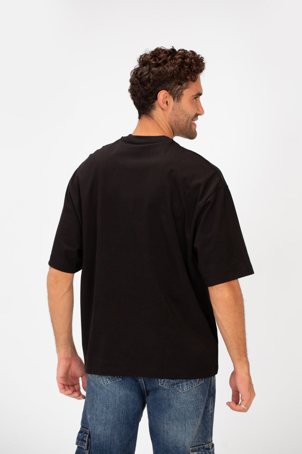Men’s T-Shirt Oversized Bold Front Lighter Print