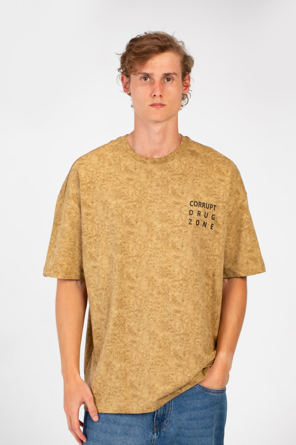 Men’s Washed Graphic T-Shirt Oversize