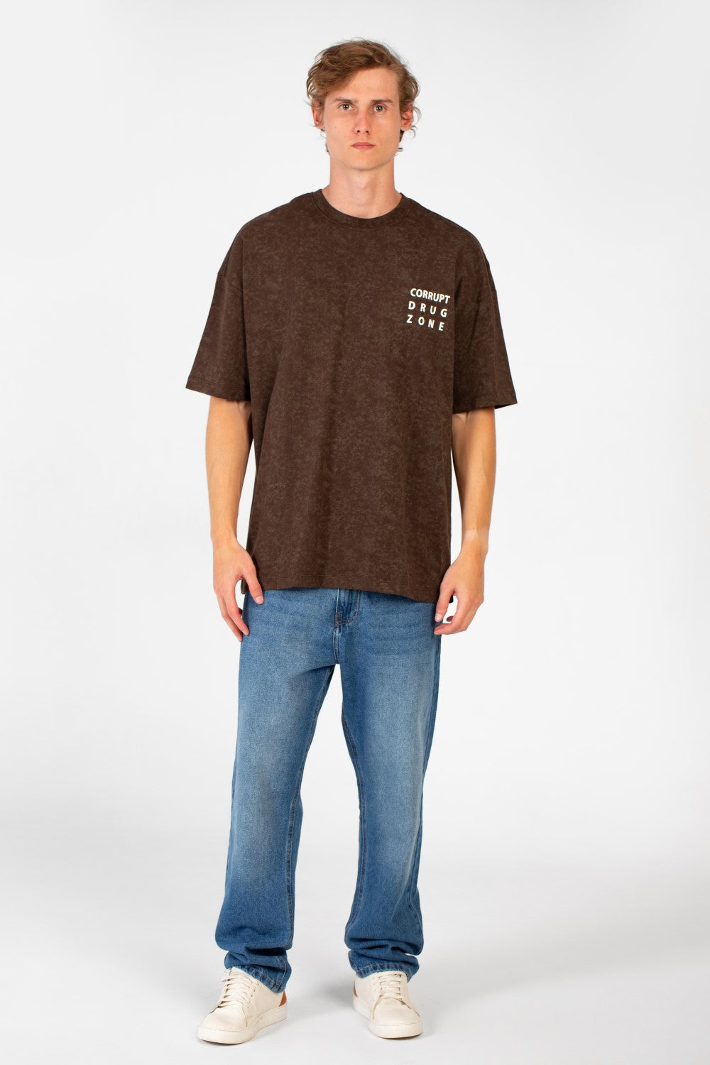 Men’s Washed Graphic T-Shirt Oversize