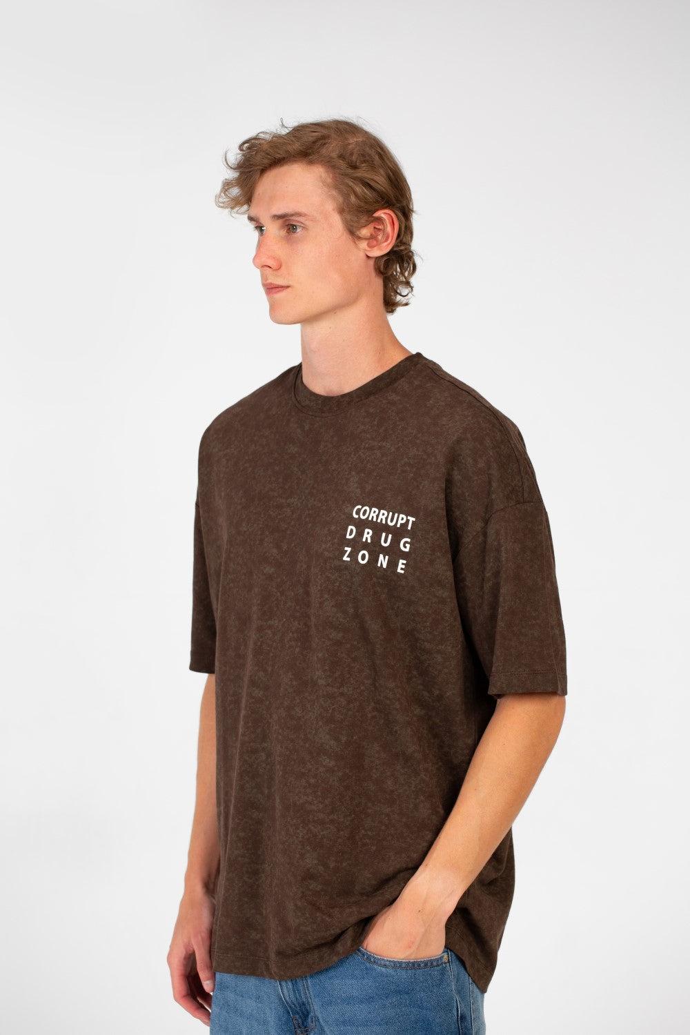 Men’s Washed Graphic T-Shirt Oversize