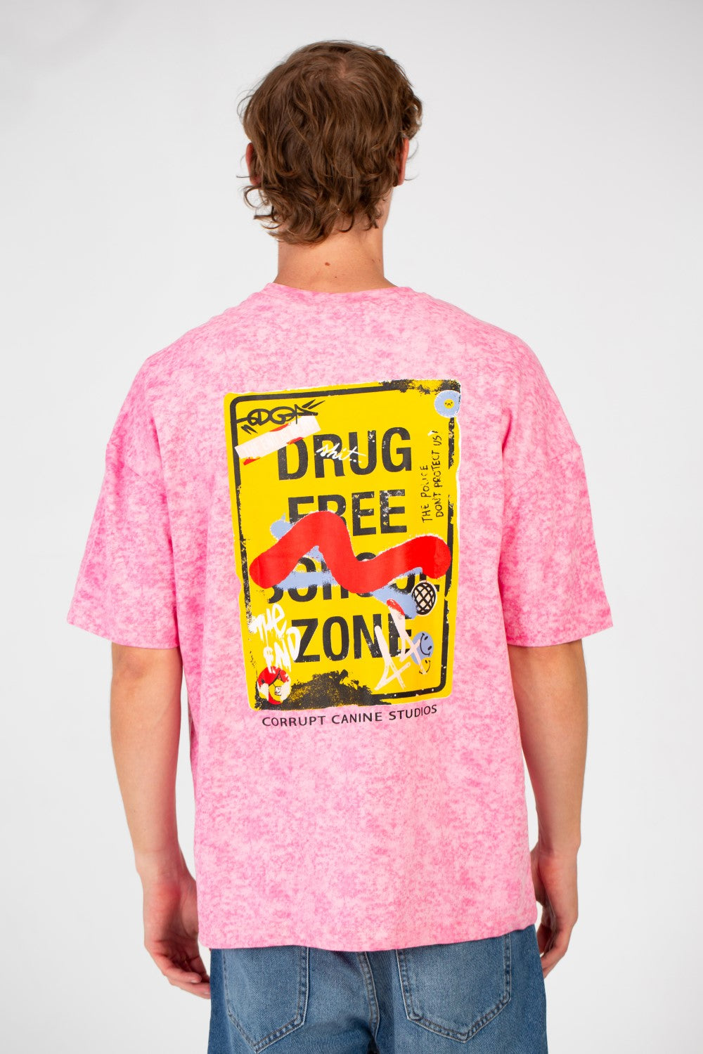 Men’s Washed Graphic T-Shirt Oversize